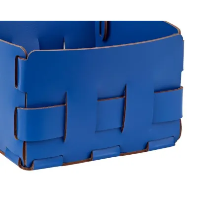 Zdjęcie Mały koszyk Bottega 12x19xH13 cm w kolorze błękitu Majorelle