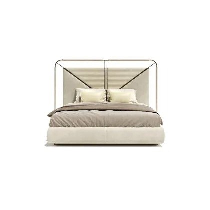 Zdjęcie Wyjątkowe łóżko w stylu modernistycznym z Włoch - do sypialni