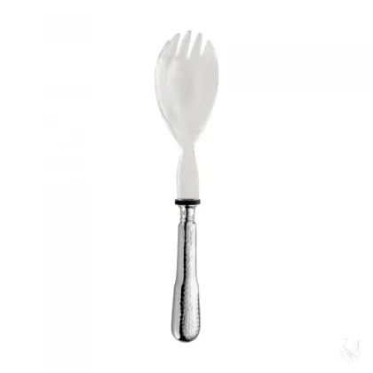 Zdjęcie Luksusowy widelec do serwowania sałatek ze srebra i plexi - Zaramella Argenti