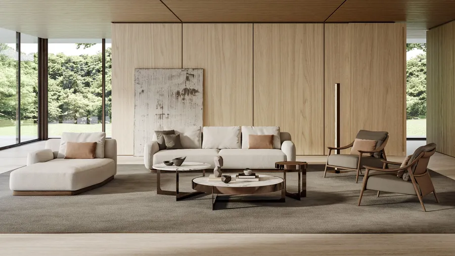 obrazek 4 Nowoczesna włoska sofa do salonu