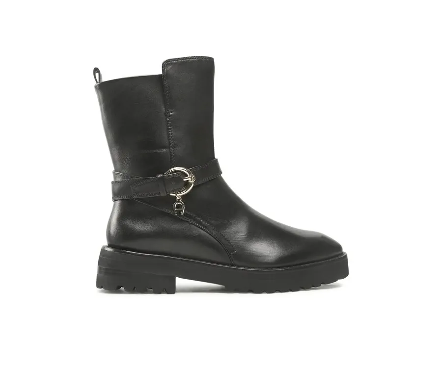 obrazek 1 Aigner Botki Ava 15G 1222090 Czarny