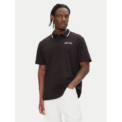 Zdjęcie Just Cavalli Polo 78OAGT15 Czarny Regular Fit