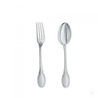 Zdjęcie Dwuelementowy zestaw ze srebra – łyżka i widelec dla dziecka – Zaramella Argenti