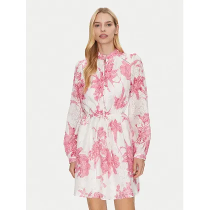 Zdjęcie Guess Sukienka koktajlowa W5GK07 WH4K2 Biały Regular Fit
