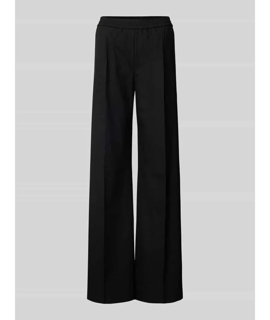 obrazek 1 Spodnie materiałowe o kroju baggy fit z zakładkami w pasie model ‘Garos’