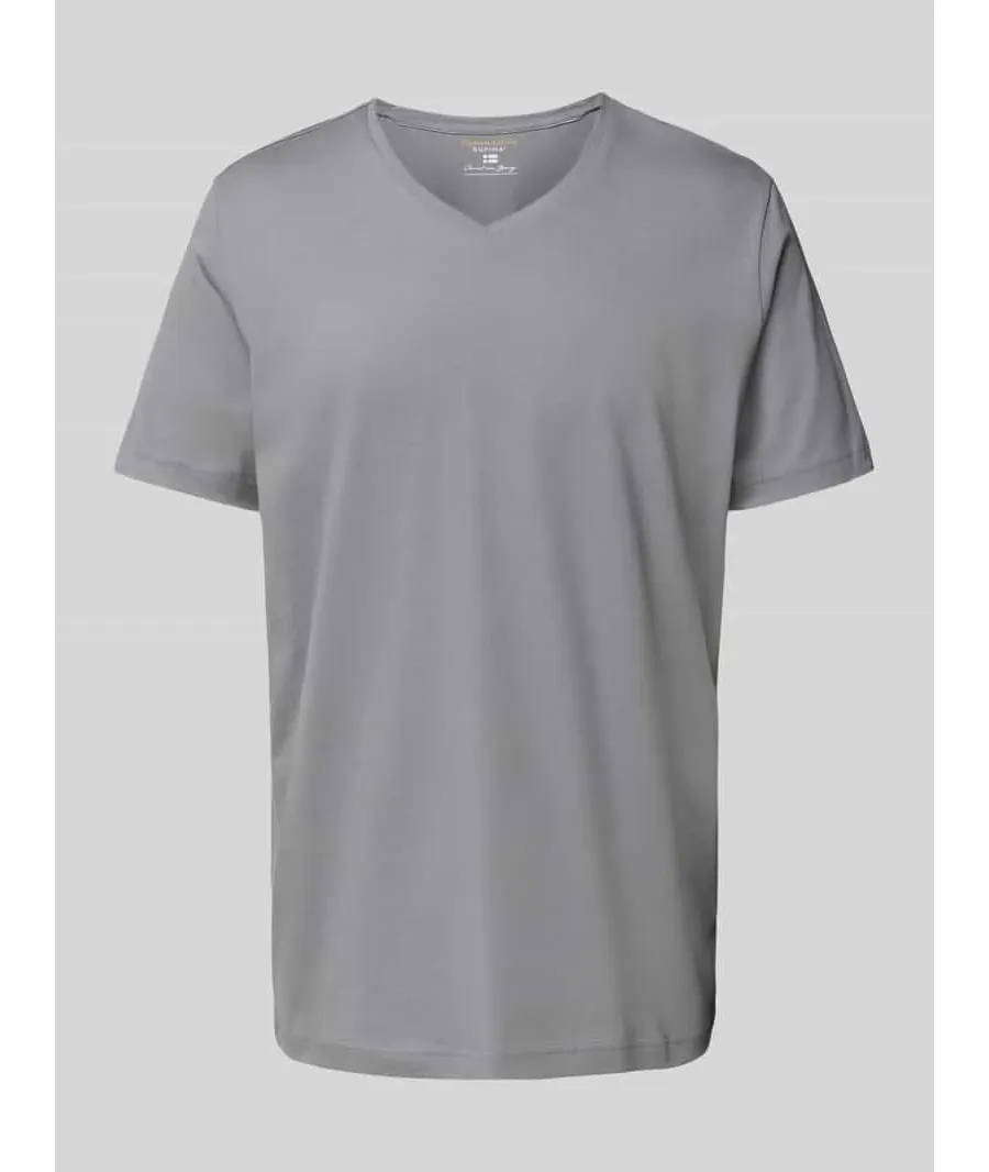 obrazek 1 T-shirt z dekoltem w serek