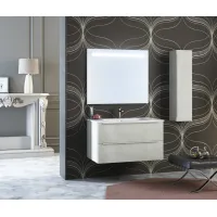 Zdjęcie Komplet mebli do minimalistycznej łazienki - Proteo Arredo Bagno