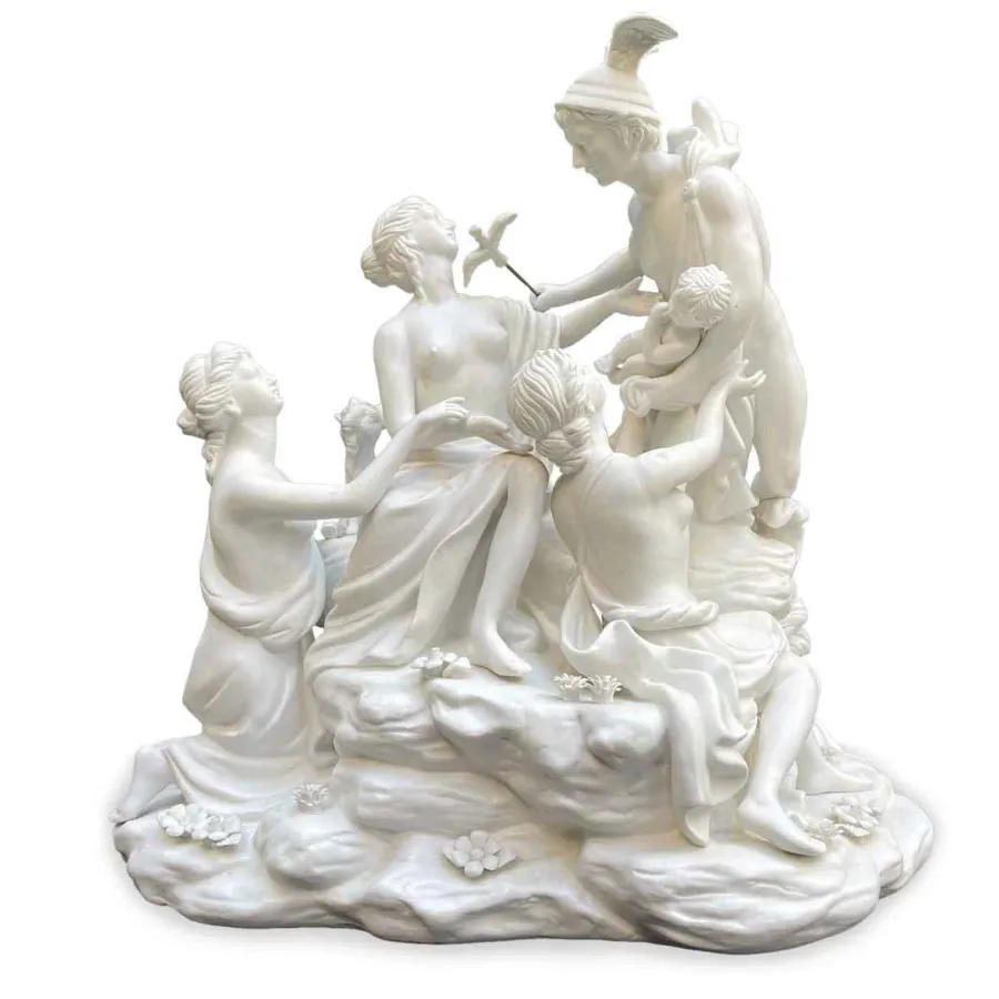 obrazek 1 Luksusowa porcelanowa figura z XX wieku
