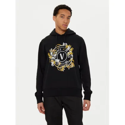 Zdjęcie Versace Jeans Couture Bluza 78GAIC01 Czarny Regular Fit