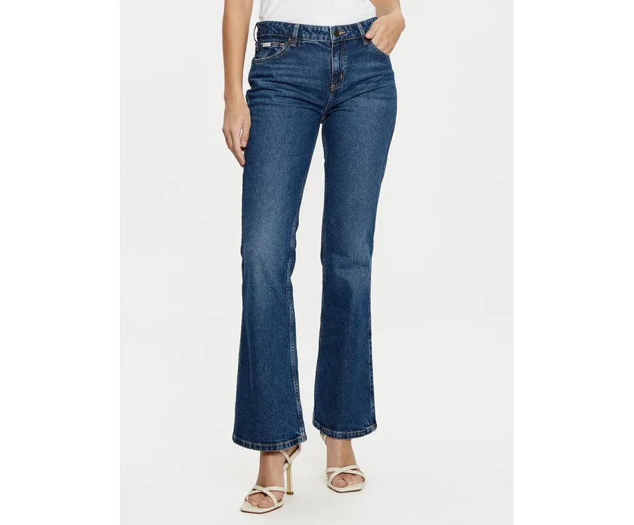 obrazek 1 Guess Jeans Jeansy W5RA1S D5M44 Granatowy Regular Fit