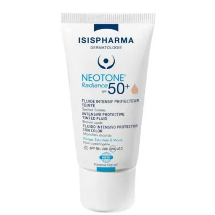 Zdjęcie Isispharma Neotone Radiance SPF50+ - Serum likwidujące przebarwienia skóry lekko koloryzujące Light 30 ml