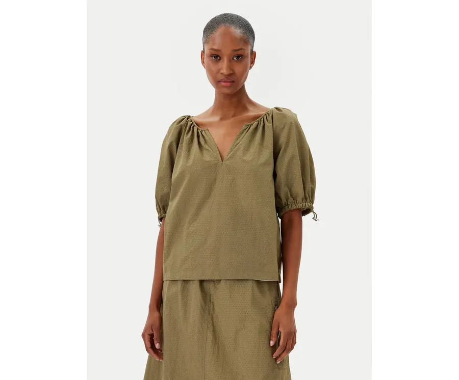 obrazek 1 DKNY Bluzka P5BAFATG 311 Zielony Regular Fit