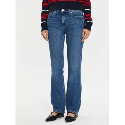 Zdjęcie Tommy Jeans Jeansy Maddie DW0DW19271 Niebieski Straight Fit