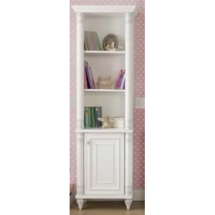 Zdjęcie Stylowy regał z ozdobnymi ornamentami do pokoju młodzieżowego - Cilek