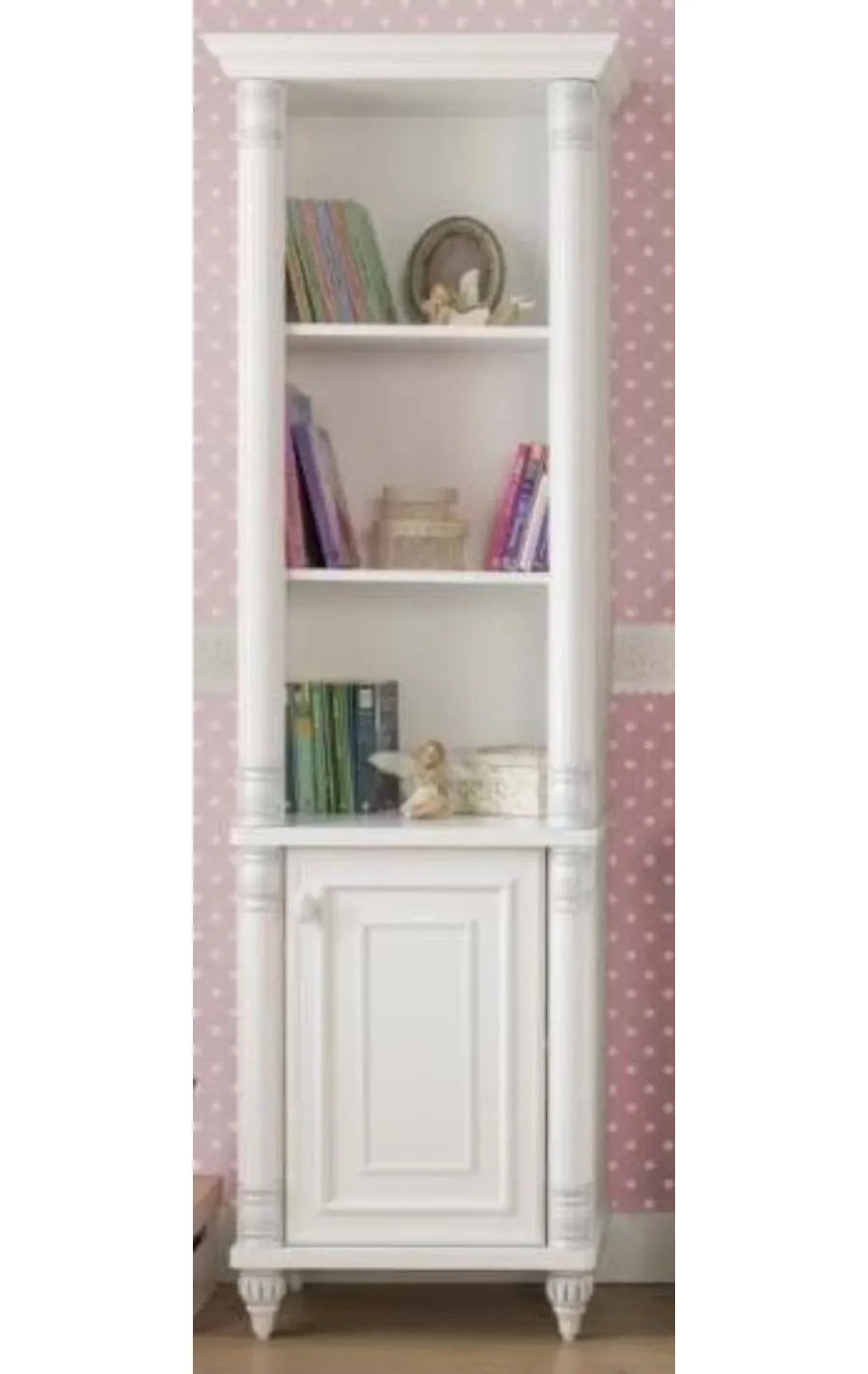 obrazek 1 Stylowy regał z ozdobnymi ornamentami do pokoju młodzieżowego - Cilek