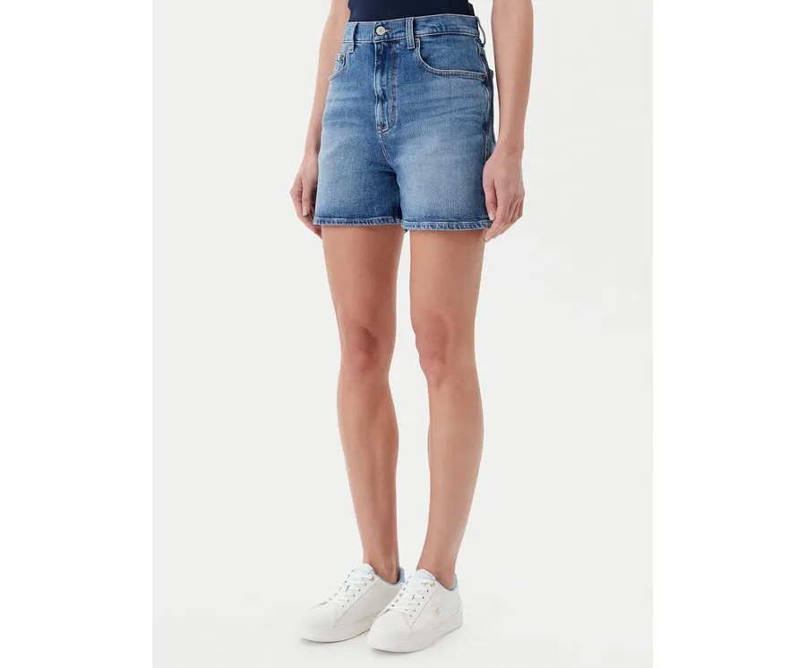 obrazek 1 Tommy Jeans Szorty jeansowe DW0DW20092 Niebieski Mom Fit