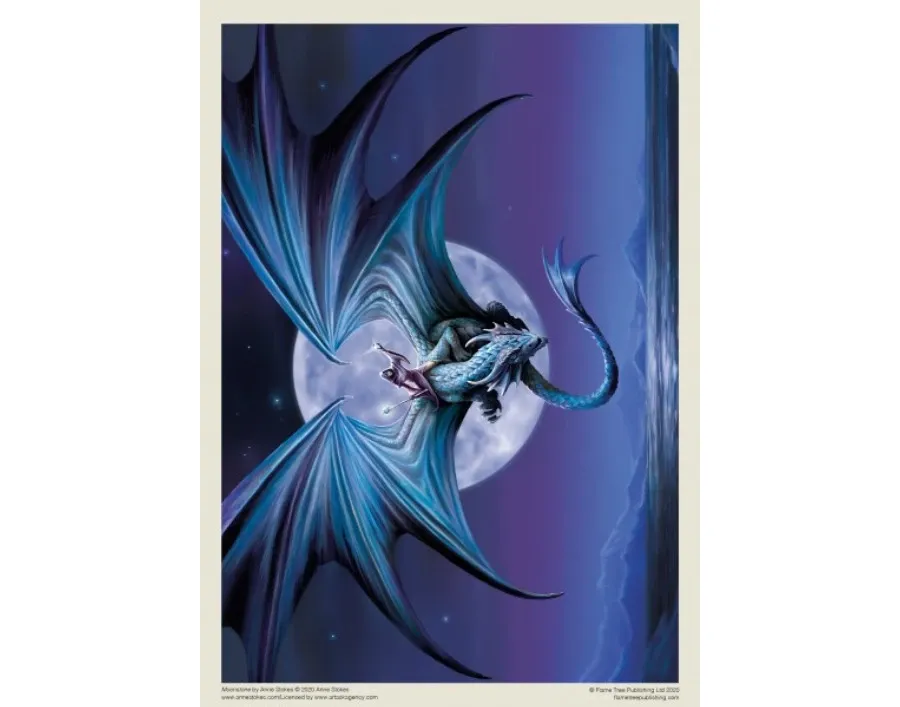 obrazek 3 Puzzle dla dorosłych Anne Stokes: Moonstone - Flame Tree Publishing