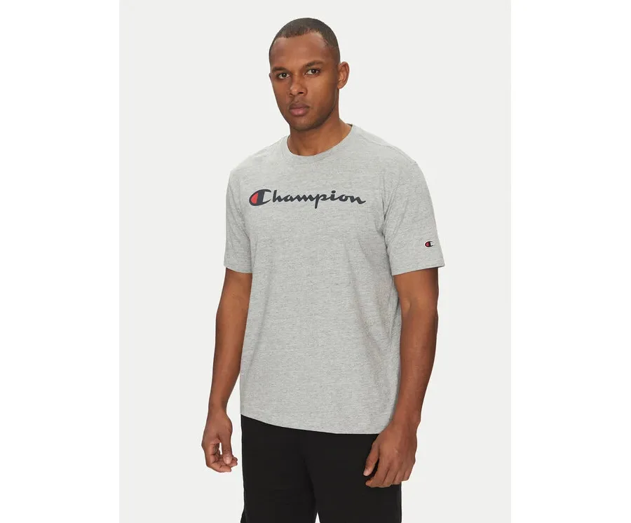 obrazek 1 Champion T-Shirt 220256 Szary Regular Fit