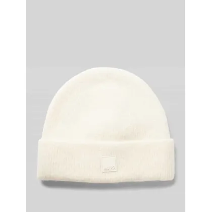 Zdjęcie Czapka beanie z detalem z logo