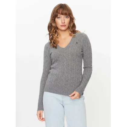 Zdjęcie Polo Ralph Lauren Sweter 211910422013 Szary Regular Fit