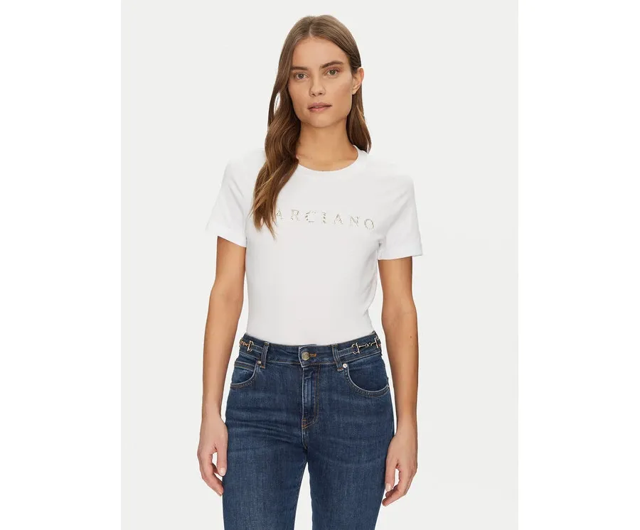 obrazek 1 Marciano Guess T-Shirt 5GGI00 6008A Biały Slim Fit