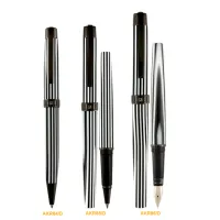 Zdjęcie Czarno biały zestaw do pisania