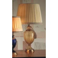 Zdjęcie Lampa ze szkła Murano ze stożkowym kloszem w kolorze kości słoniowej - Il Paralume Marina