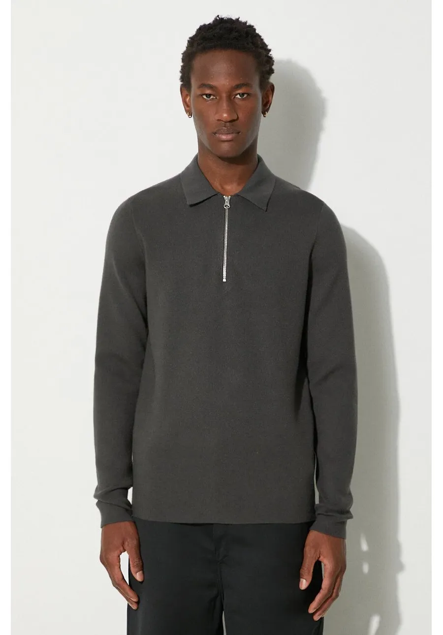 obrazek 1 Samsoe Samsoe sweter GUNA męski kolor szary lekki M22400055