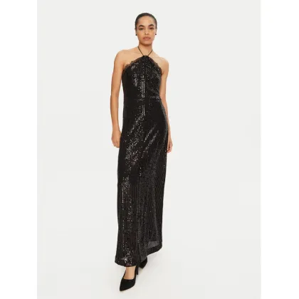 Zdjęcie TWINSET Sukienka wieczorowa 242AT2340 Czarny Slim Fit