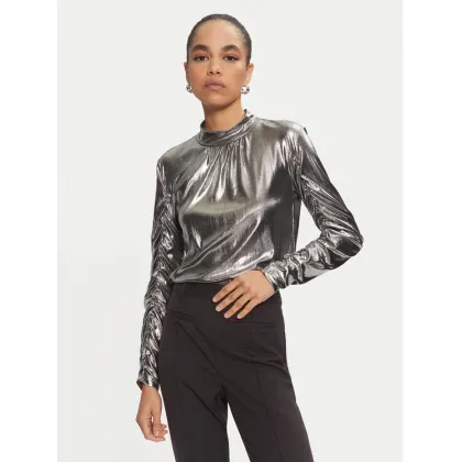 Zdjęcie Karen by Simonsen Bluzka Regitze 10105118 Srebrny Slim Fit