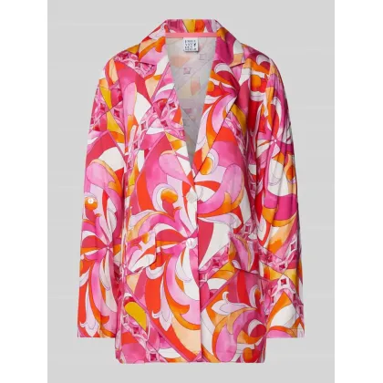 Zdjęcie Żakiet z wiskozy ze wzorem na całej powierzchni