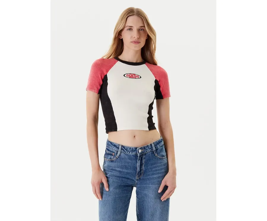 obrazek 1 Guess Sweter W5YR44 Z2YJ2 Écru Regular Fit