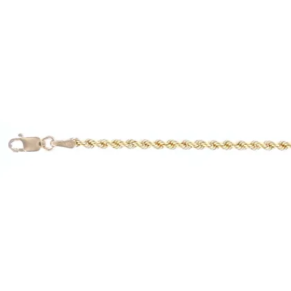 Zdjęcie Łańcuszek damski z żółtego złota - 40 cm