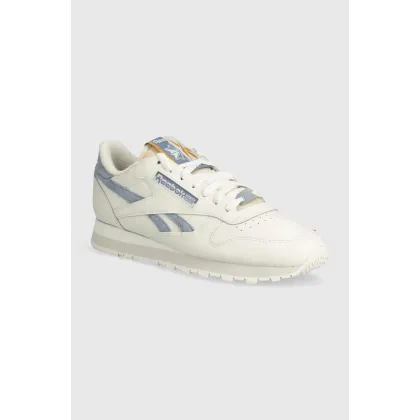 Zdjęcie Reebok Classic sneakersy skórzane Classic Leather kolor beżowy 100074347