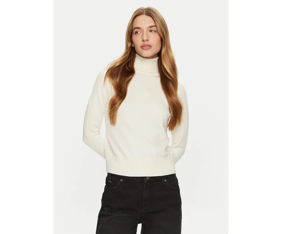 obrazek 1 Guess Jeans Golf W4BR15 Z3HO2 Écru Regular Fit