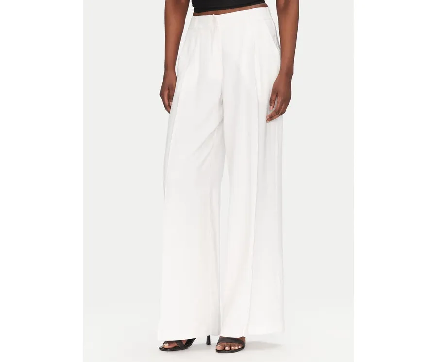 obrazek 1 ACCESS FASHION Spodnie palazzo 53-5084-195 Biały Wide Leg