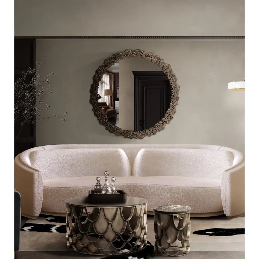 obrazek 3 Wyjątkowa portugalska kremowa sofa