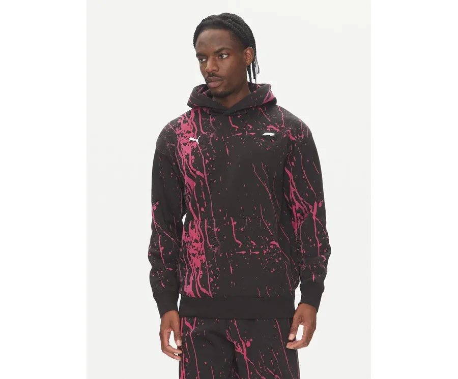 obrazek 1 Puma Bluza F1 Color Splash 630170 Czarny Relaxed Fit