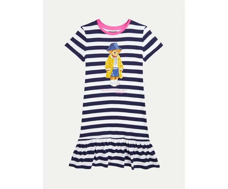 obrazek 1 Polo Ralph Lauren Sukienka codzienna 313957382001 Granatowy Regular Fit