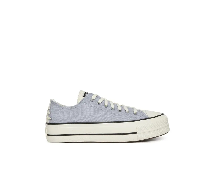 obrazek 1 Converse Trampki Chuck Taylor All Star Lift Platform Crafted Laces A12553C Fioletowy