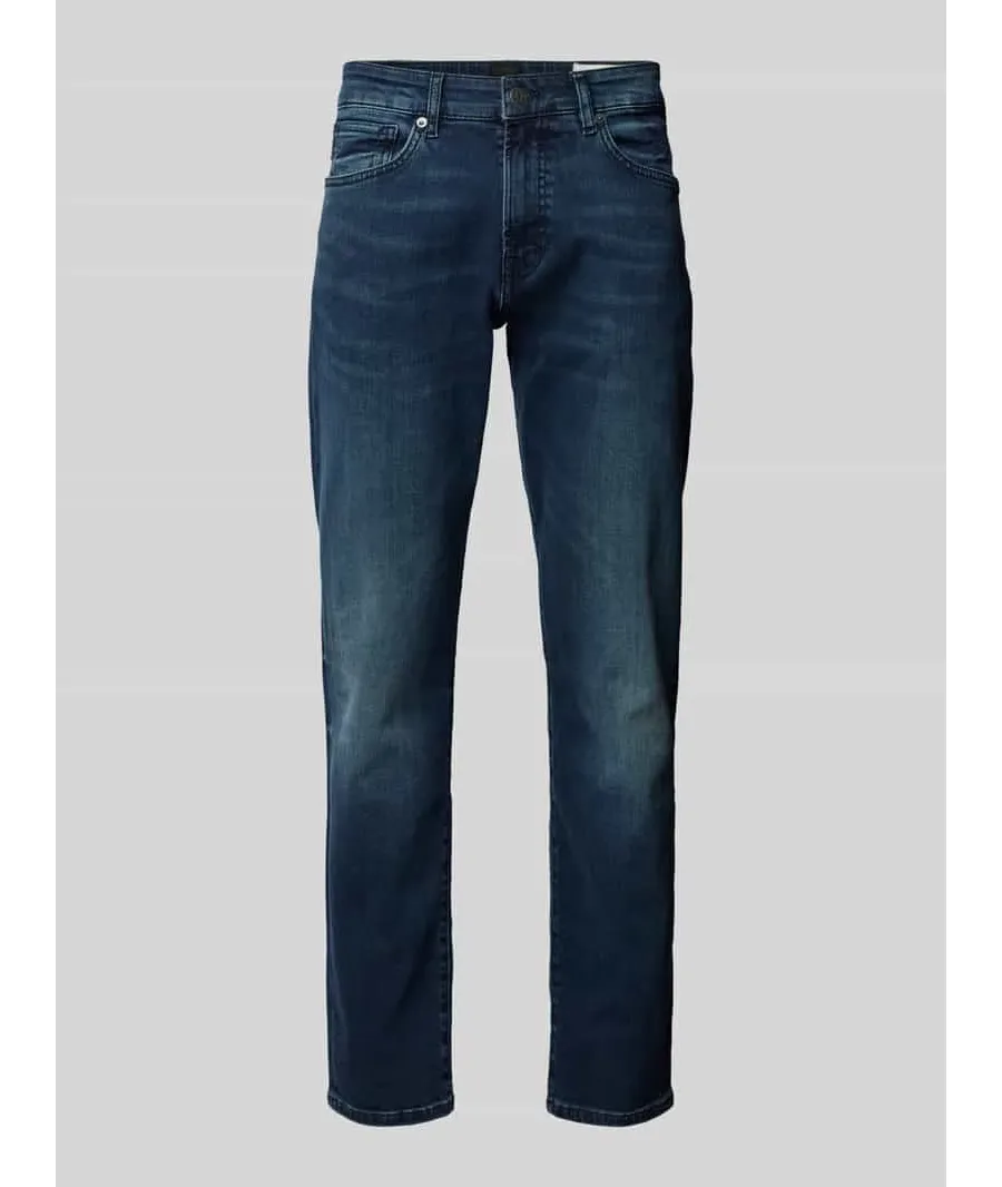 obrazek 1 Jeansy o kroju regular fit z 5 kieszeniami model ‘RE.MAINE BO’