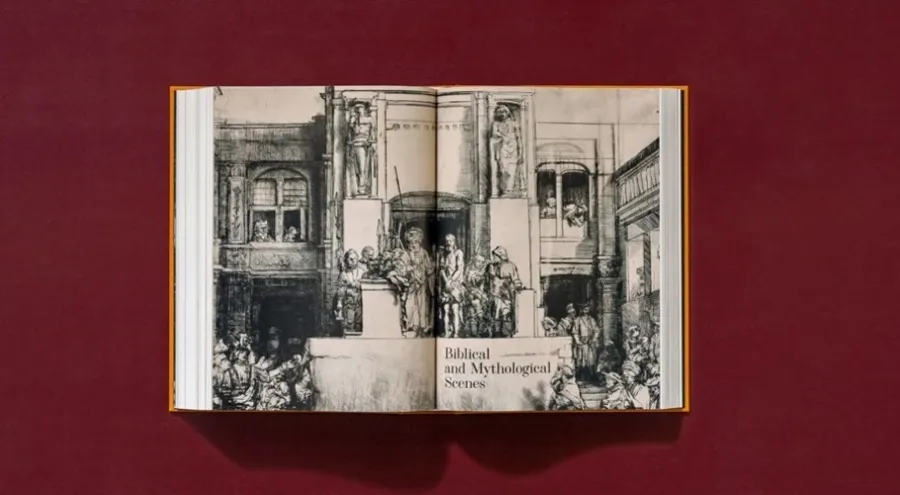 obrazek 14 Książka Rembrandt. The Complete Drawings and Etchings - Taschen