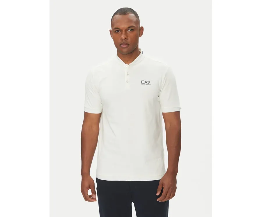 obrazek 1 EA7 Emporio Armani Polo 7M000183 AF13511 U0005 Biały Regular Fit