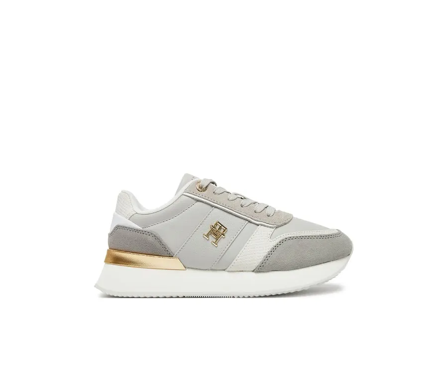 obrazek 1 Tommy Hilfiger Sneakersy Th Fashion Runner FW0FW08475 Szary