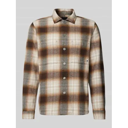 Zdjęcie Koszula casualowa o kroju regular fit z kieszeniami na piersi