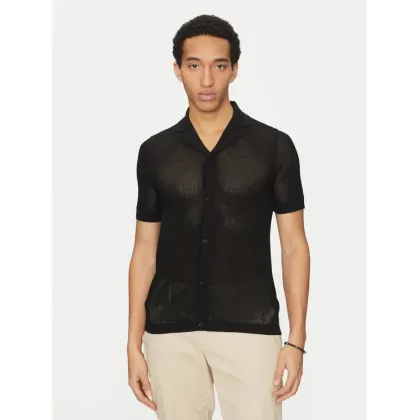 Zdjęcie Calvin Klein Swimwear Koszula KM0KM01087 Czarny Regular Fit