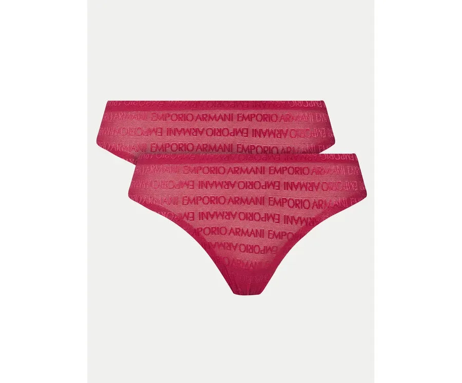 obrazek 1 Emporio Armani Underwear Komplet 2 par stringów 163333 3F204 02275 Różowy