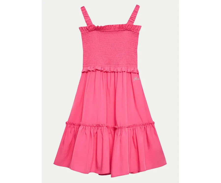obrazek 1 Guess Sukienka codzienna J4GK27 WG5S2 Różowy Regular Fit