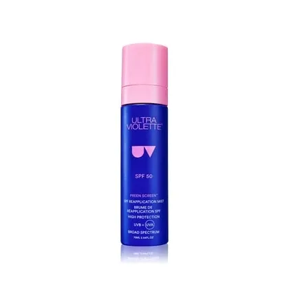 Zdjęcie Ultra Violette Preen Screen Reapplication Mist SPF50+ Spray do opalania 75 ml