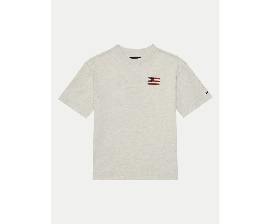obrazek 1 Tommy Hilfiger T-Shirt KB0KB09531 D Szary Regular Fit